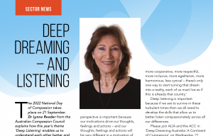 Dr Lynne Reader article in the September/October edition of ALIA’s Magazine INCITE Volume 432